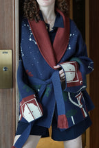 1001 Nights Jaquard Cardigan